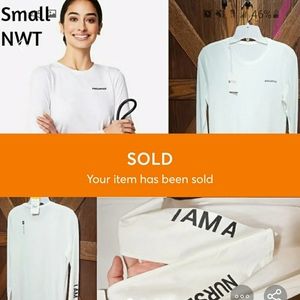 SOLD.   "I Am A Nurse" NWT Figs SM Underscrub